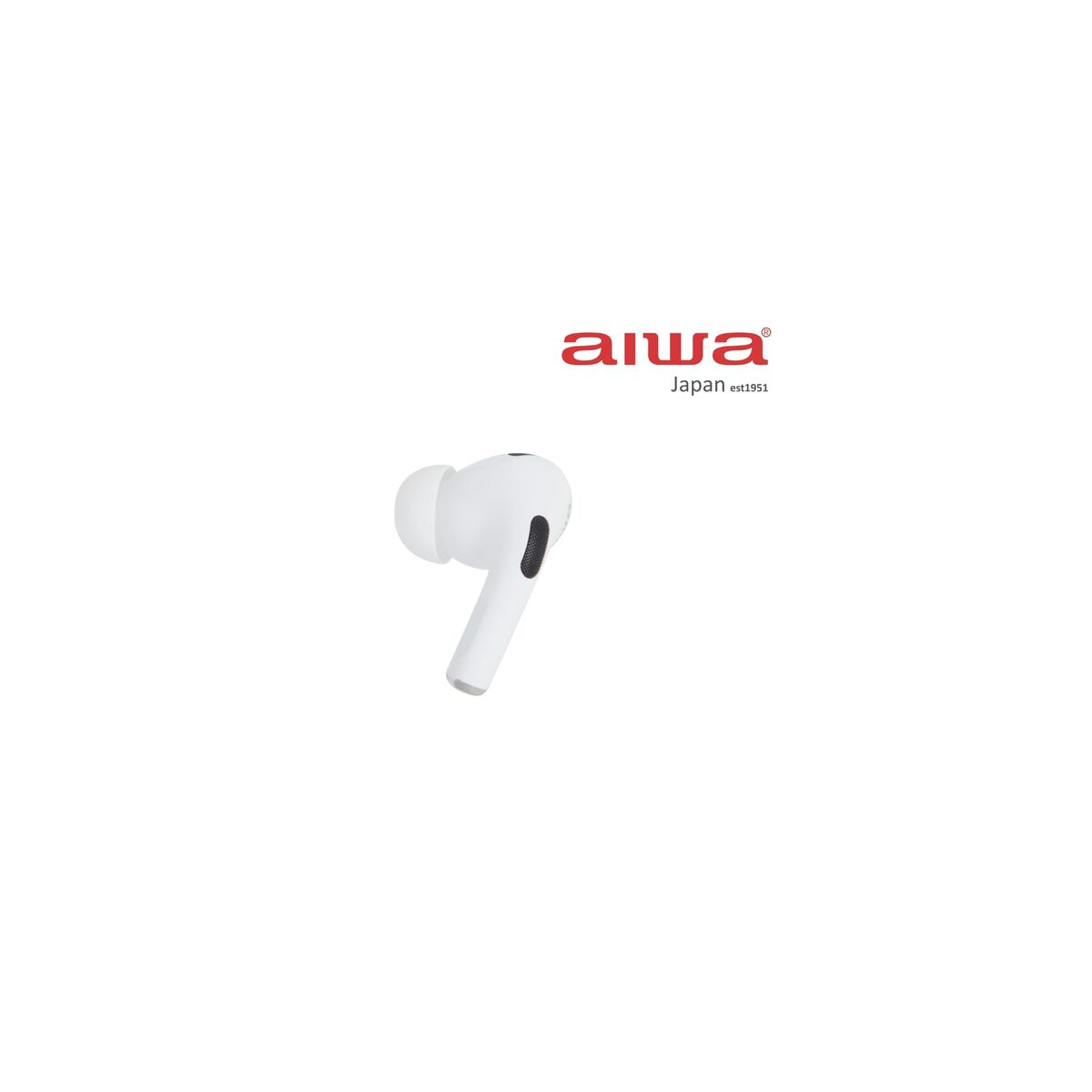 Wireless Earphones with Charging Case Aiwa EBTW-350WT White