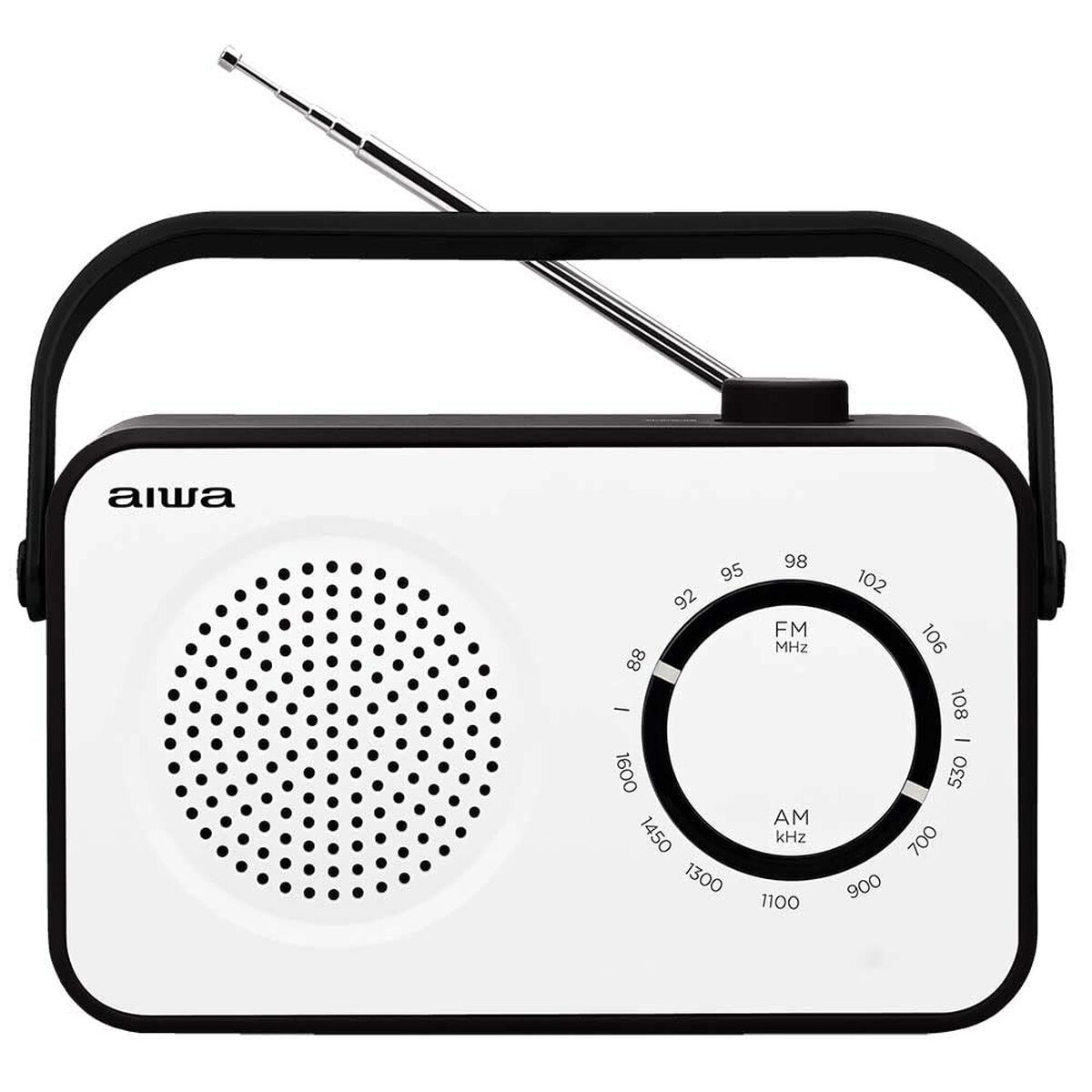 Transistor Radio Aiwa R190BW BLANCO White AM/FM Transistor Radio Aiwa R190BW BLANCO White AM/FM