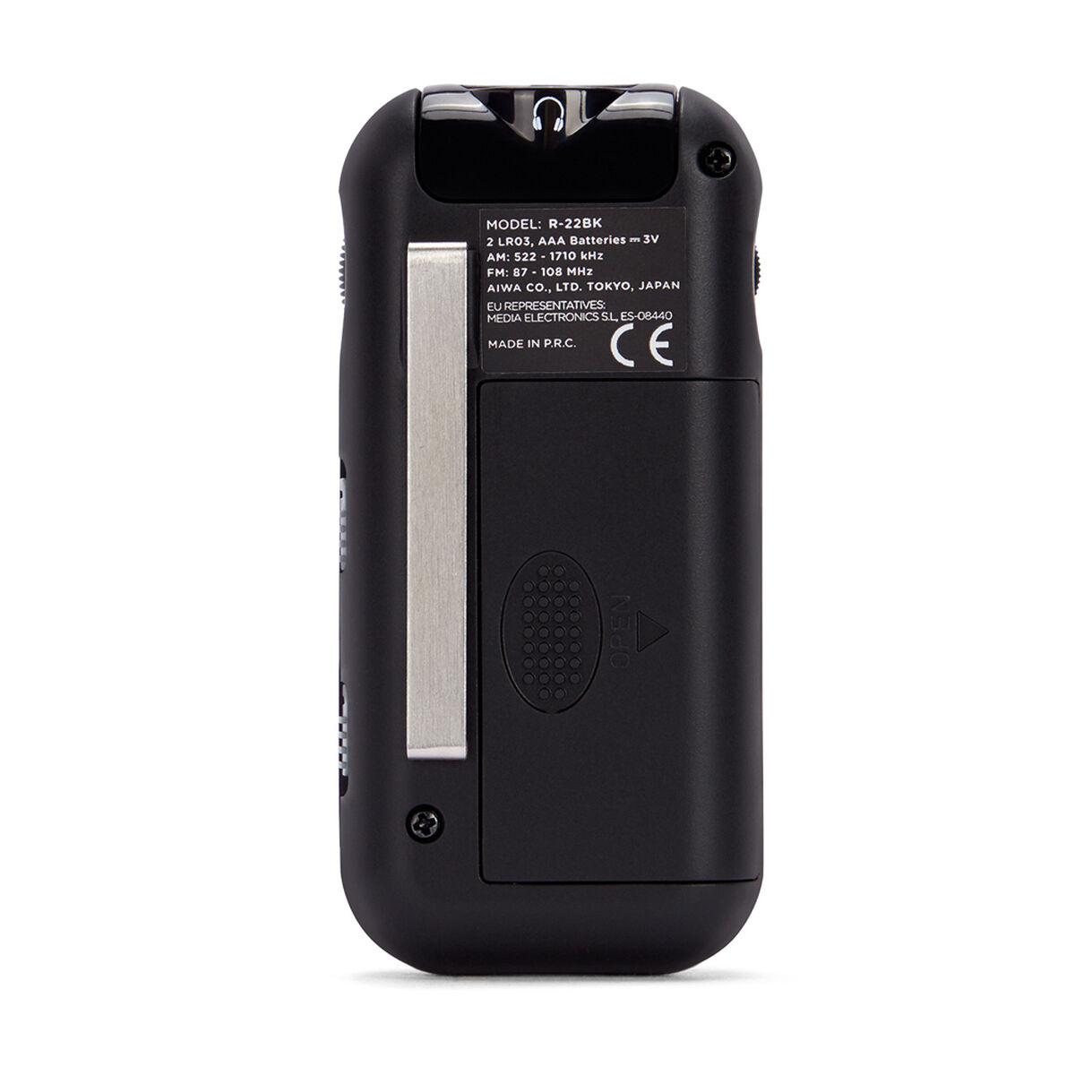 Transistor Radio Aiwa R22BK Black AM/FM Mini