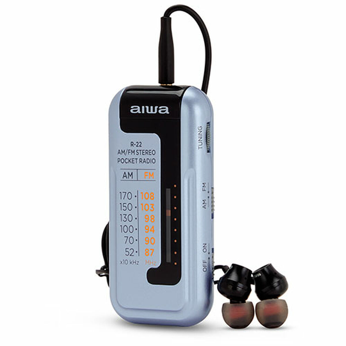 Radio Aiwa R22SL Silver Radio Aiwa R22SL Silver