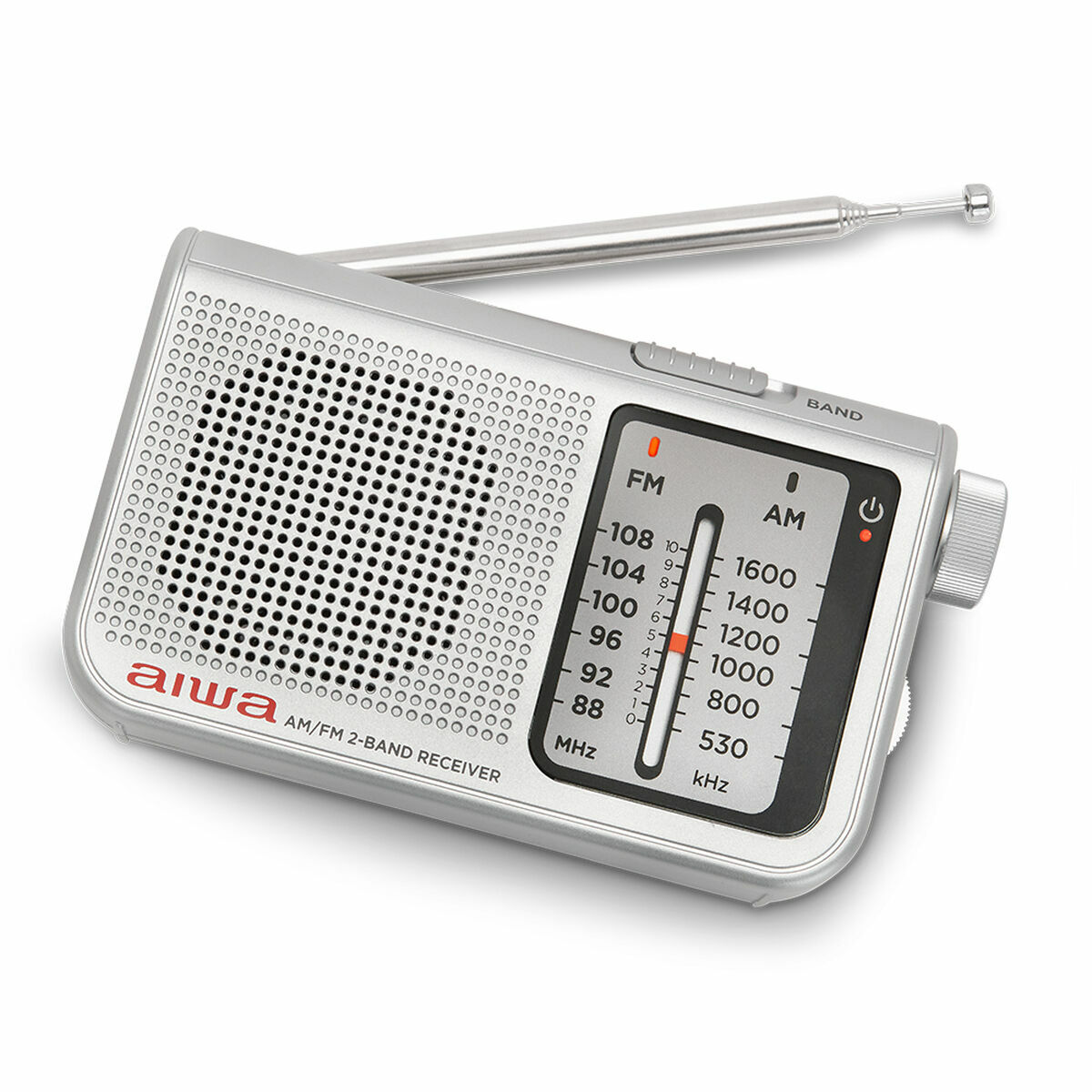 Transistor Radio Aiwa RS55SL White Silver