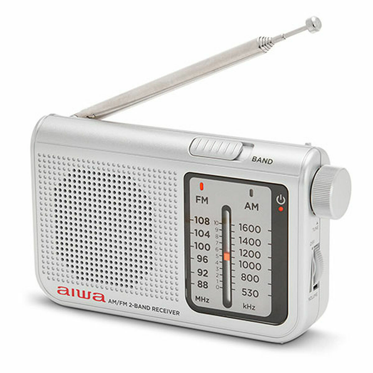 Transistor Radio Aiwa RS55SL White Silver