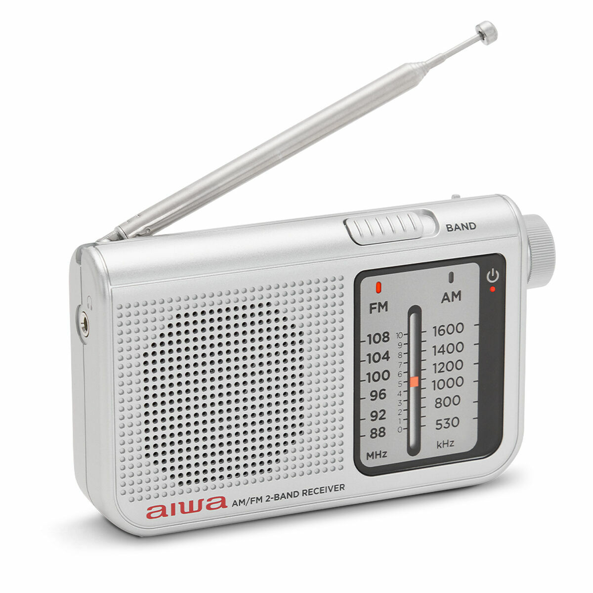 Transistor Radio Aiwa RS55SL White Silver