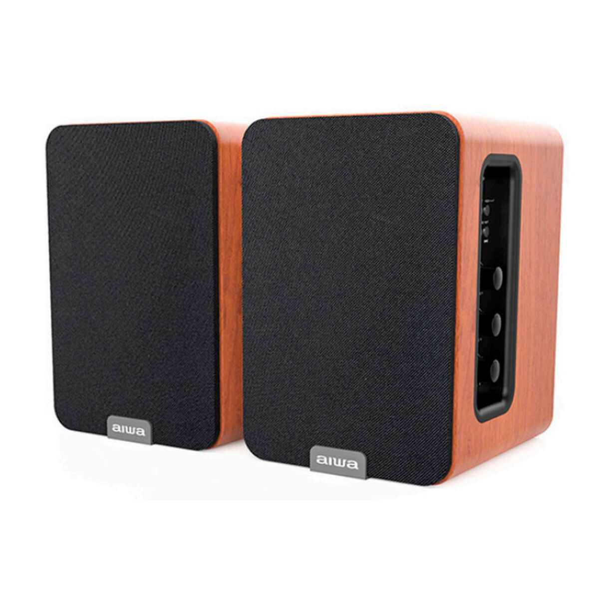 Portable Speakers Aiwa ASPA200BR MADER 2 x 25 W Black Portable Speakers Aiwa ASPA200BR MADER 2 x 25 W Black