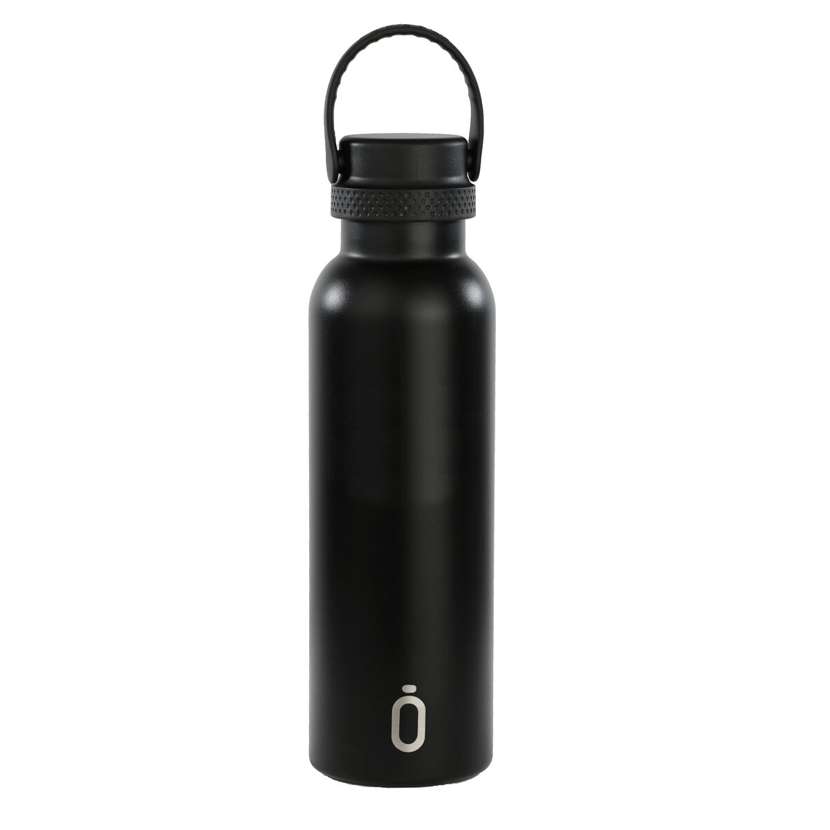 Thermal Bottle F.C. Barcelona Black Black Silicone Stainless steel