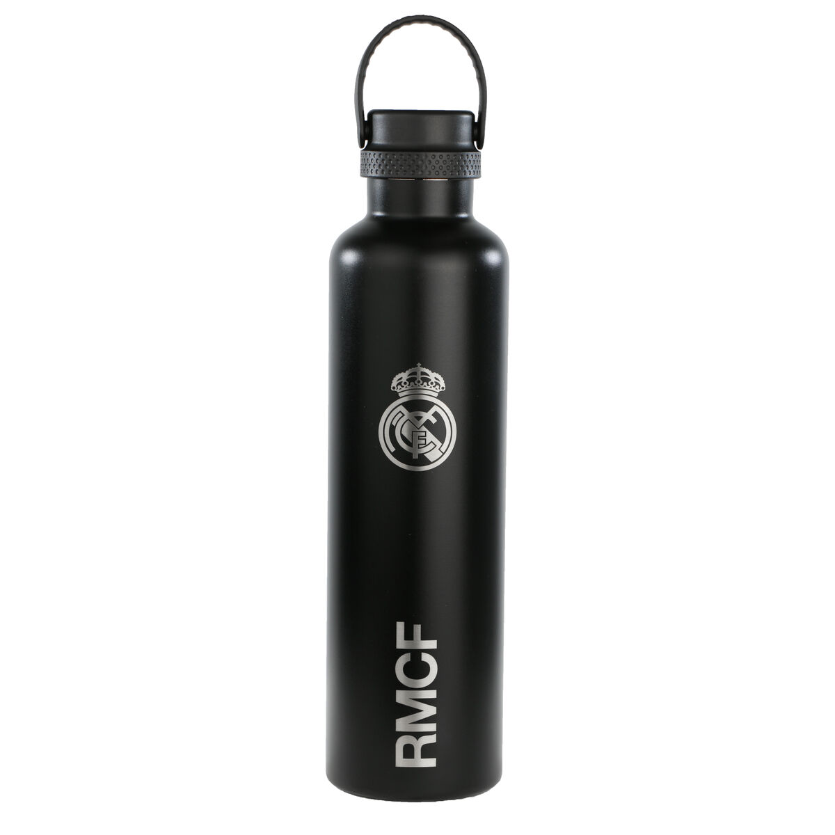 Thermal Bottle Real Madrid C.F. Grey Silicone Stainless steel Thermal Bottle Real Madrid C.F. Grey Silicone Stainless steel