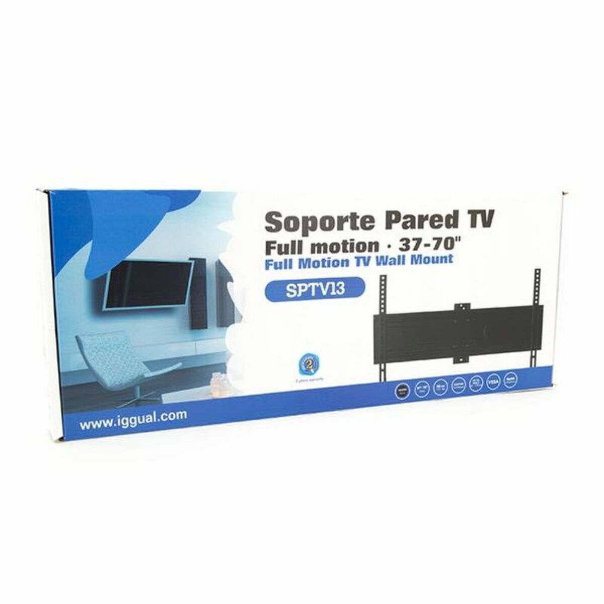 TV Mount iggual SPTV13 IGG314500 32″ 70″ 50 kg (Refurbished D)