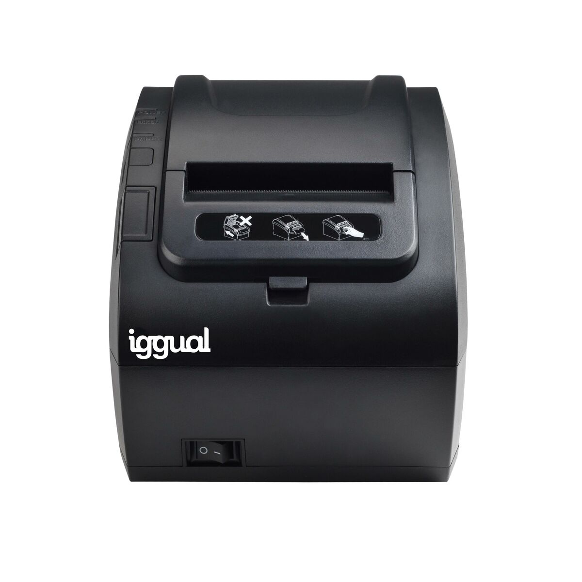 Thermal Printer iggual TP8002 203 dpi Black Thermal Printer iggual TP8002 203 dpi Black