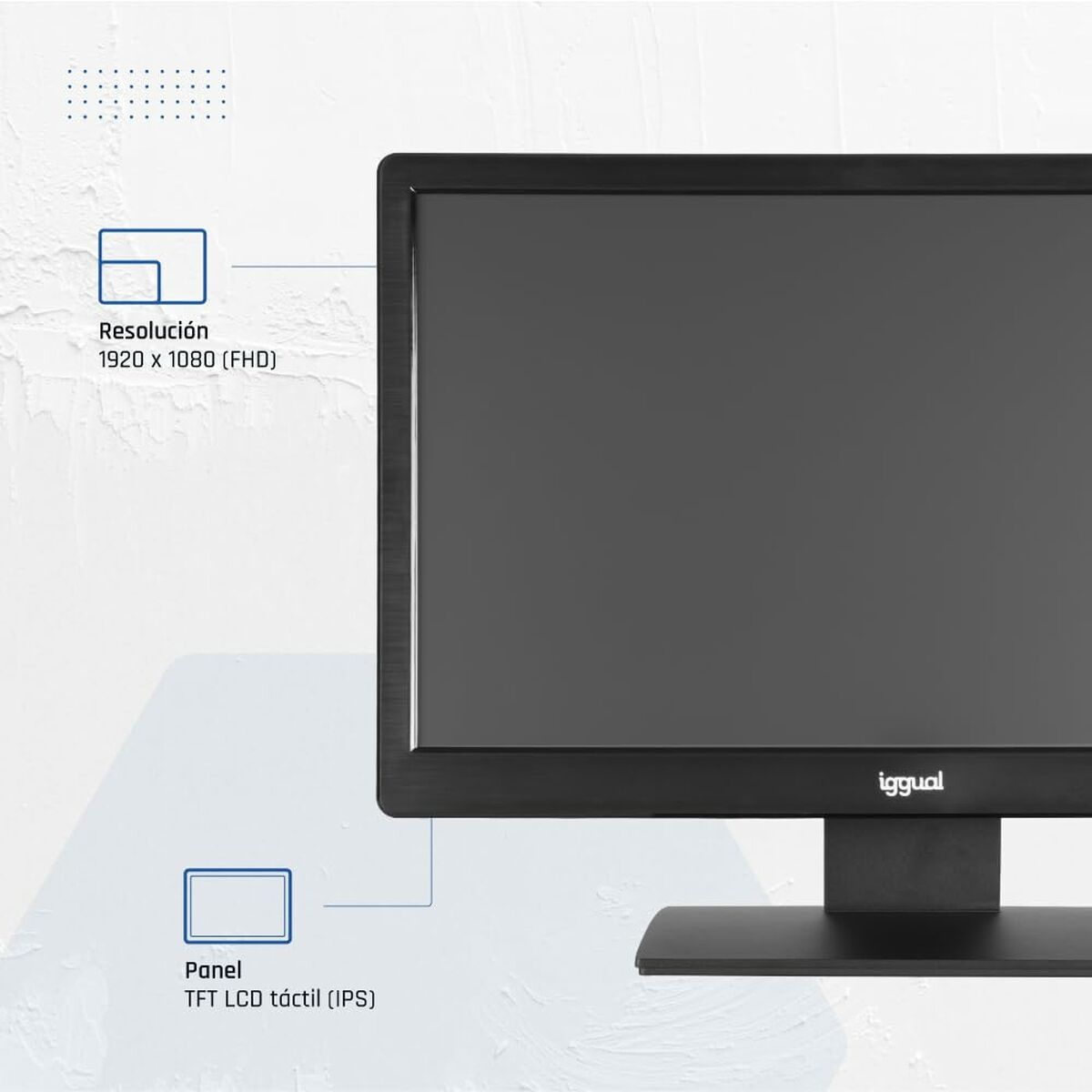 Monitor iggual IGG319840 21,5″ Full HD