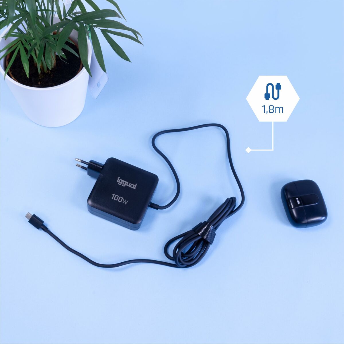 Laptop Charger iggual IGG319918 100 W