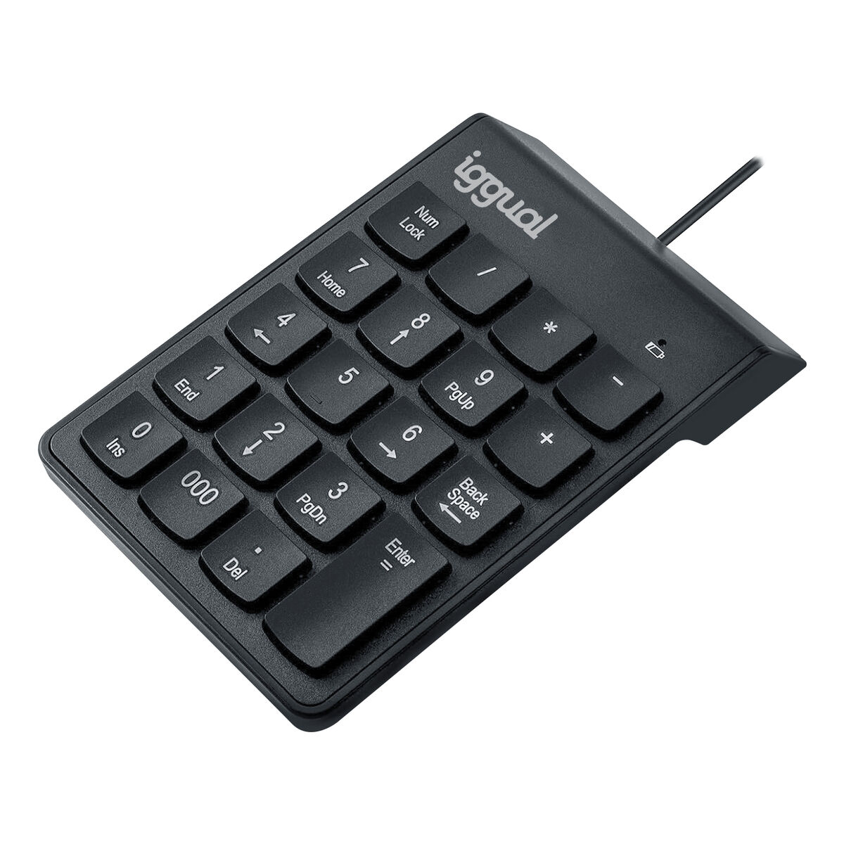 Keyboard iggual IGG319956 Black