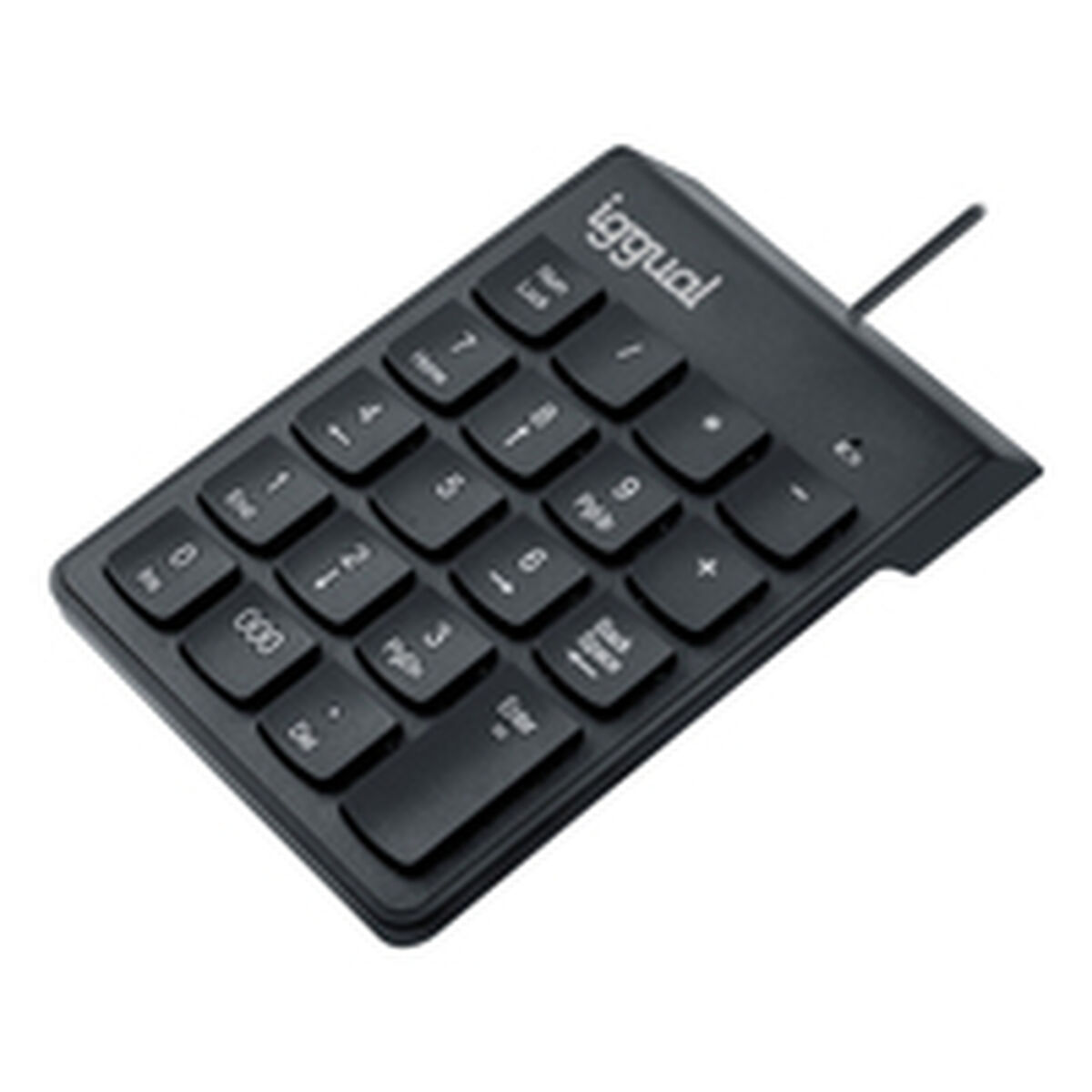 Keyboard iggual IGG319956 Black