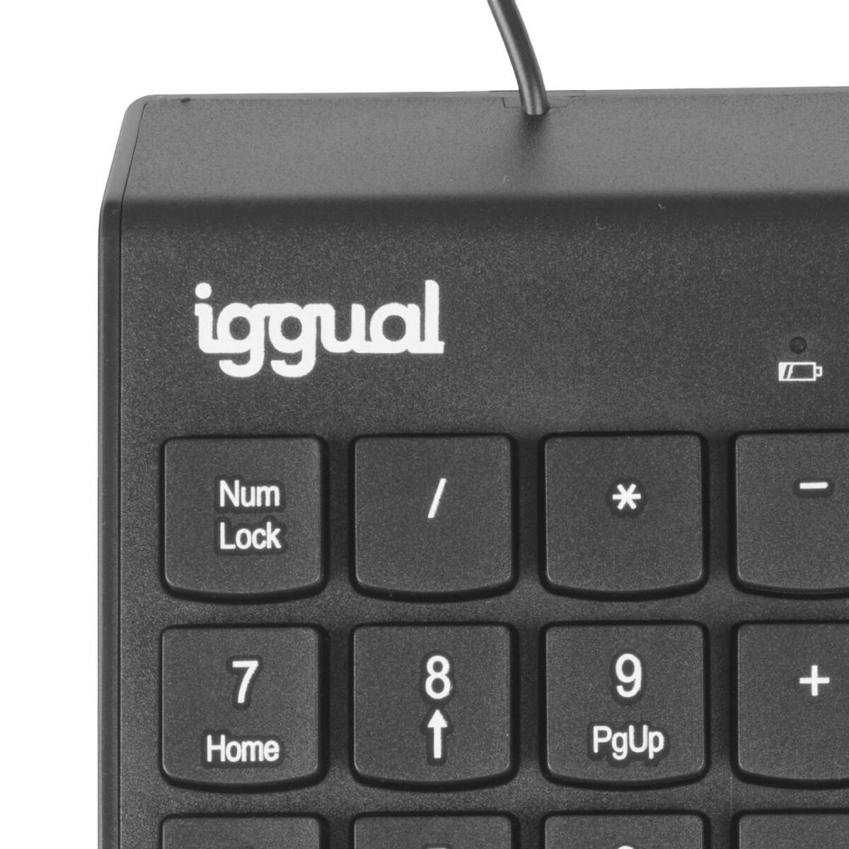 Keyboard iggual IGG319956 Black