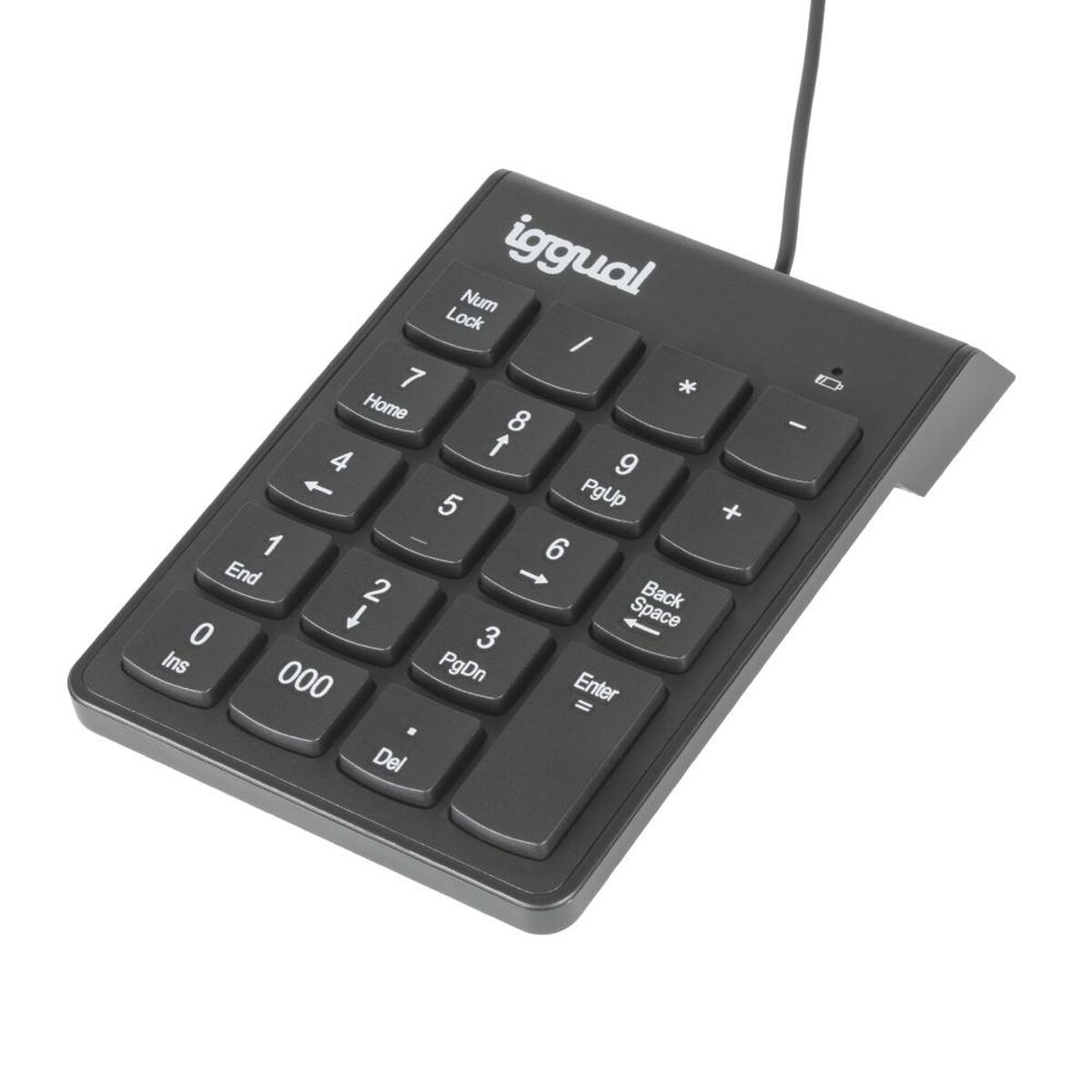 Keyboard iggual IGG319956 Black