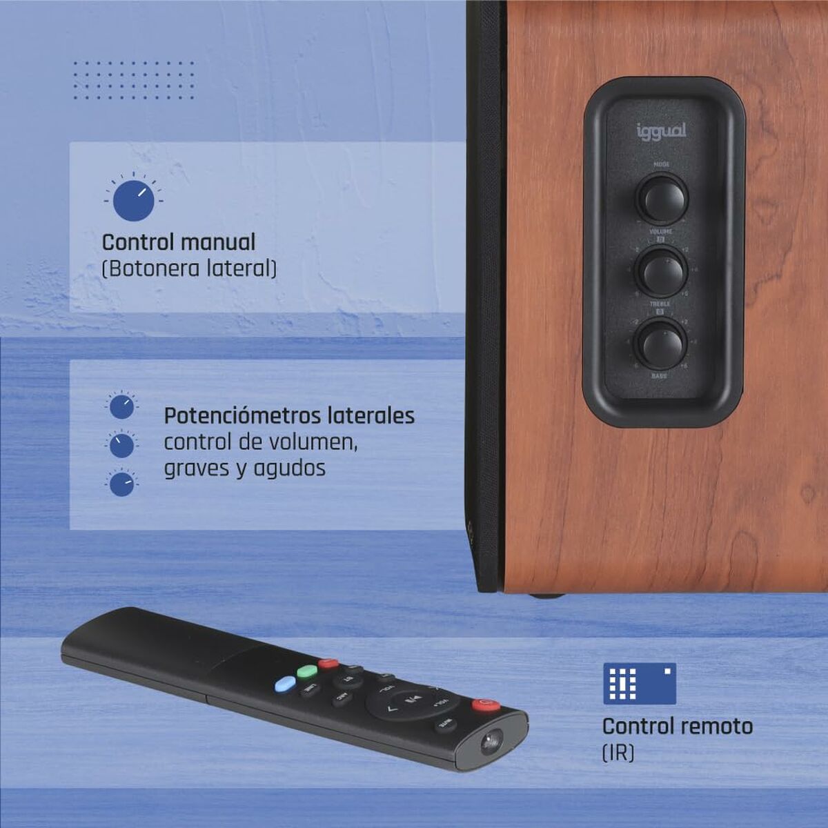 PC Speakers iggual IGG319963 50 W