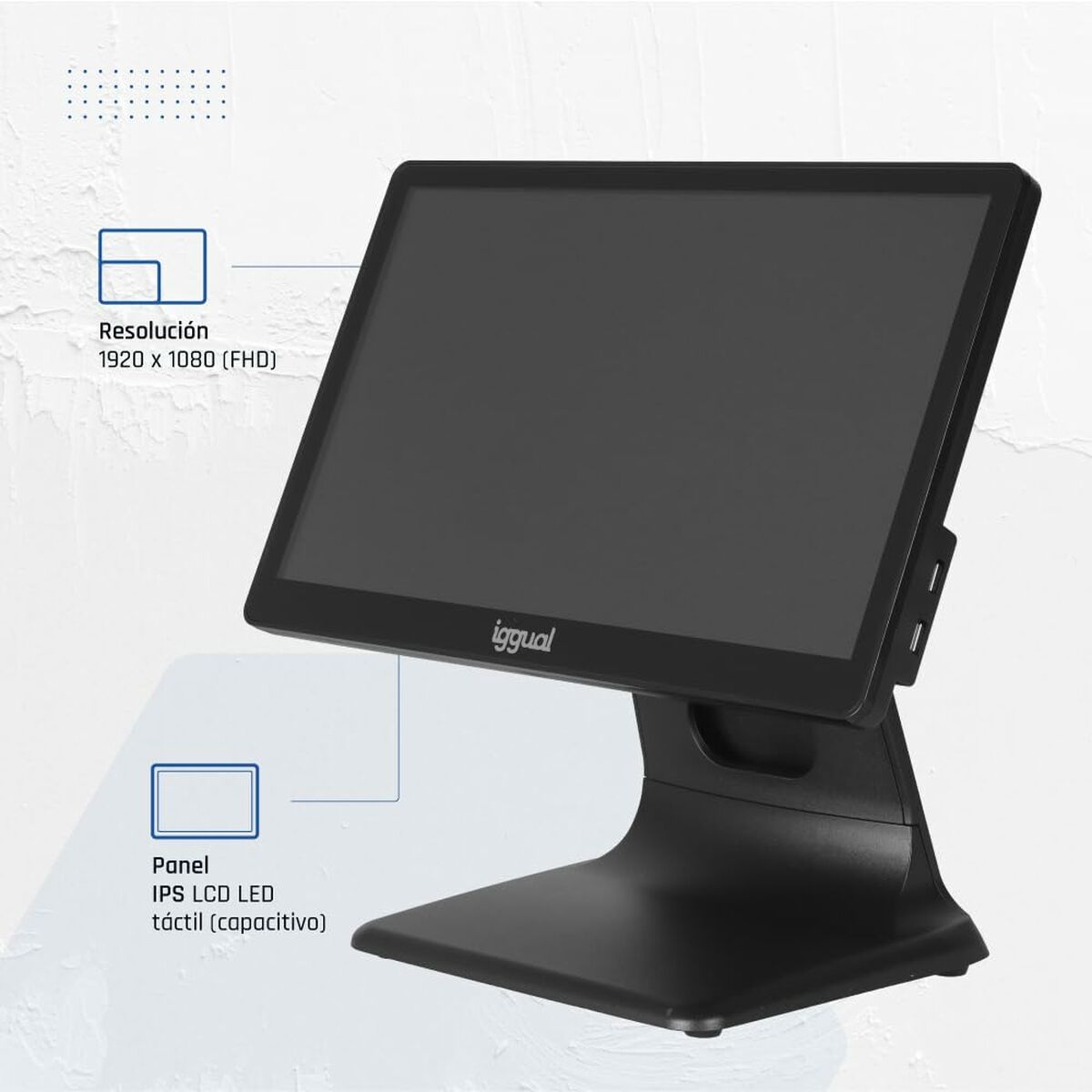 All in One iggual IGG320204 15,6″ Quad Core Intel Celeron J4125 4 GB RAM 128 GB SSD