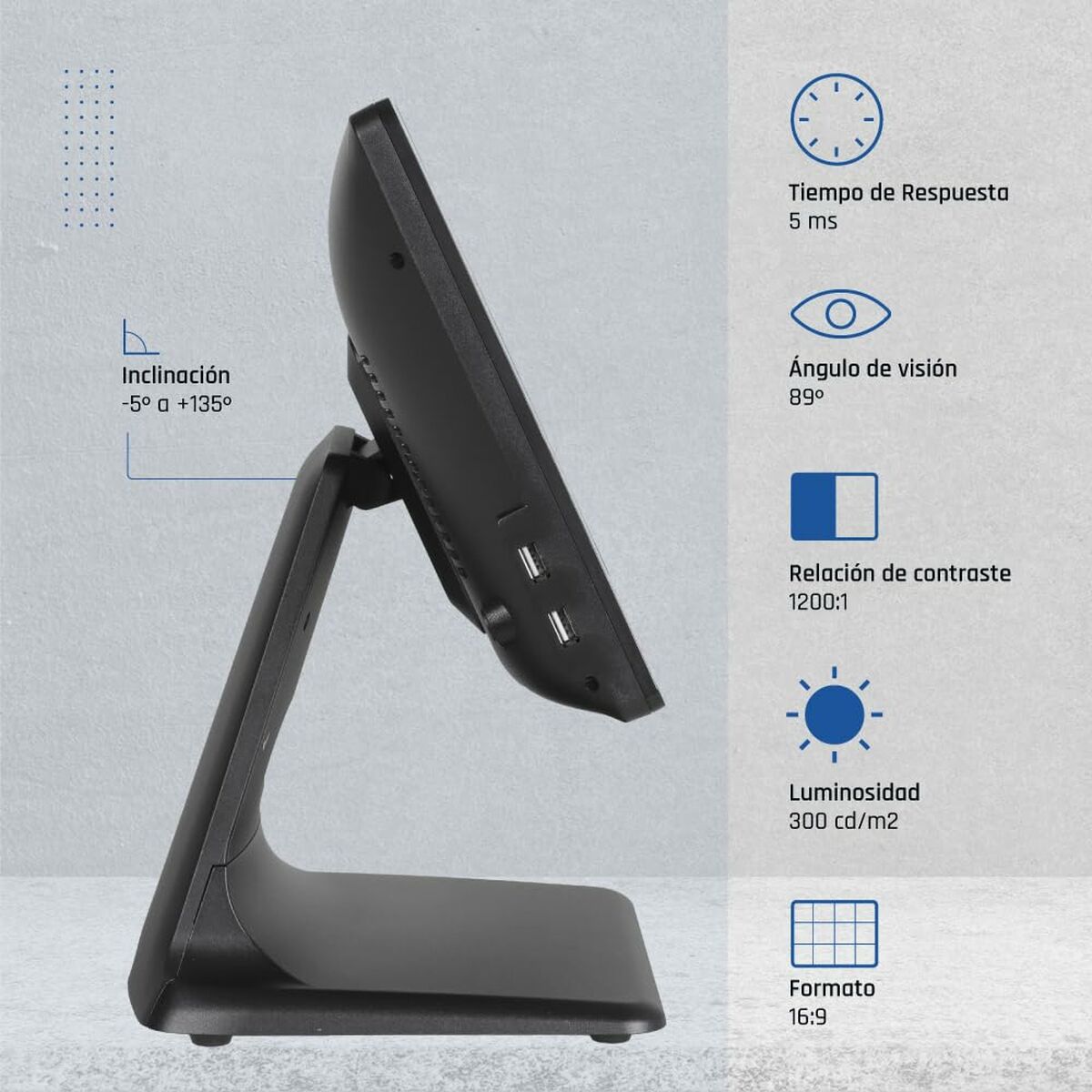 All in One iggual IGG320204 15,6″ Quad Core Intel Celeron J4125 4 GB RAM 128 GB SSD