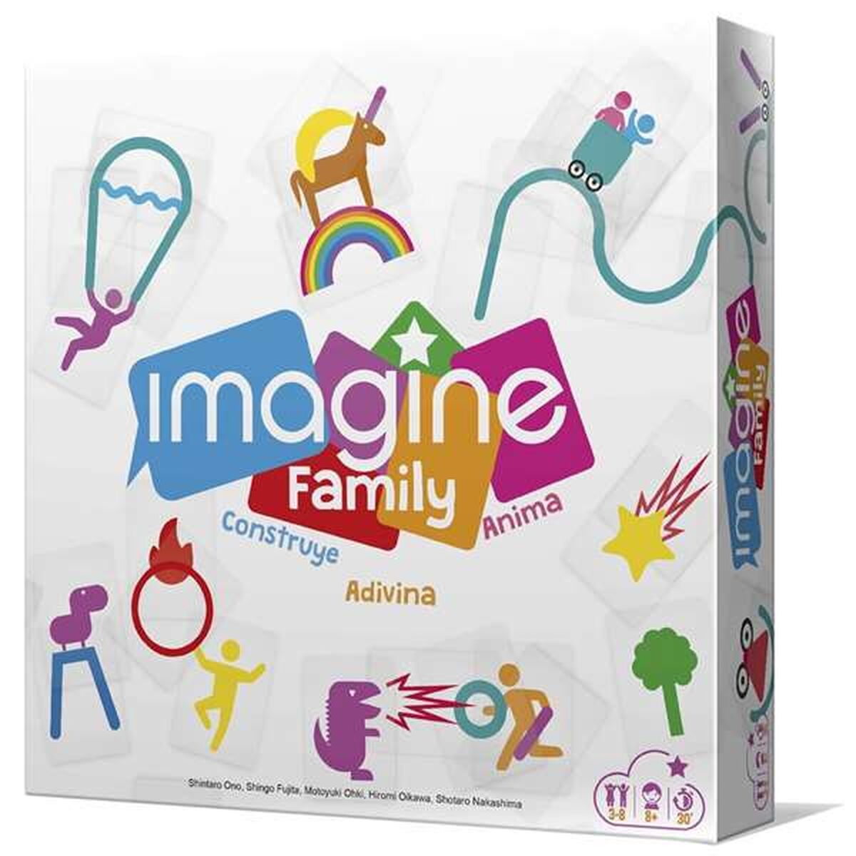 Skills game Asmodee Imagine Family
