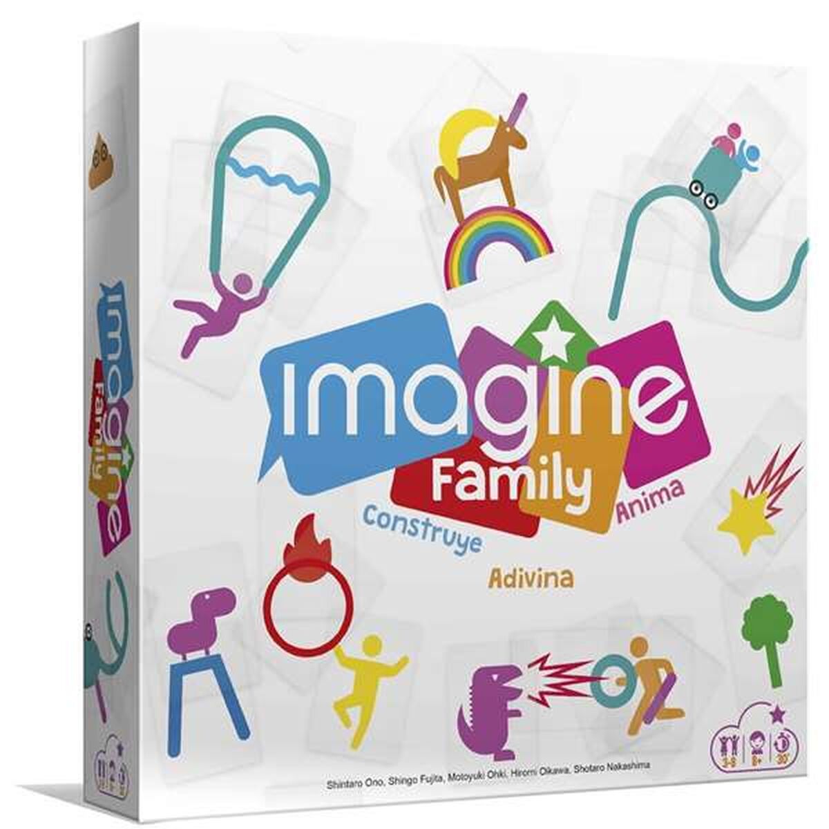 Skills game Asmodee Imagine Family