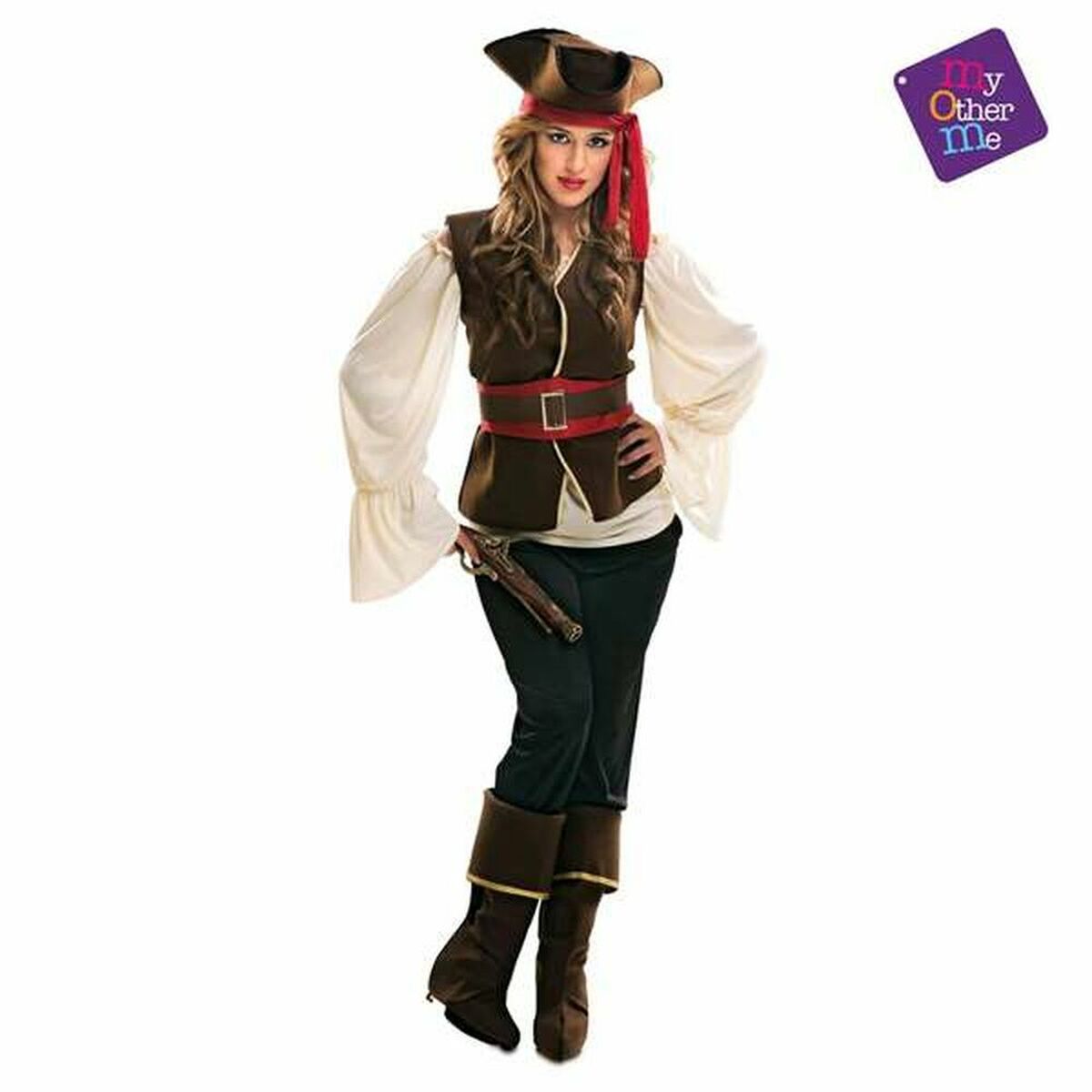 Costume for Adults My Other Me Buccaneer Multicolour Costume for Adults My Other Me Buccaneer Multicolour
