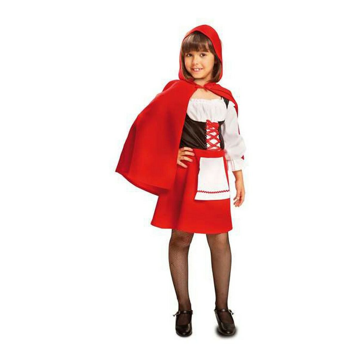 Costume for Children My Other Me Red Hiddin Hood 7-9 Years Red Costume for Children My Other Me Red Hiddin Hood 7-9 Years Red