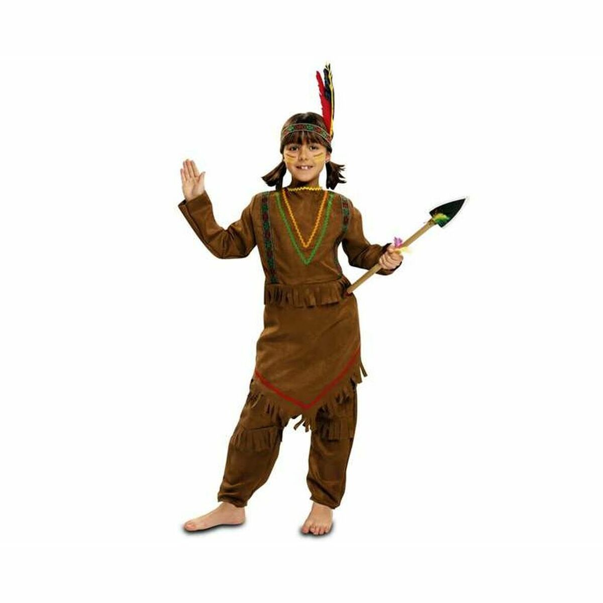 Costume for Children My Other Me American Indian 1-2 years Brown Costume for Children My Other Me American Indian 1-2 years Brown