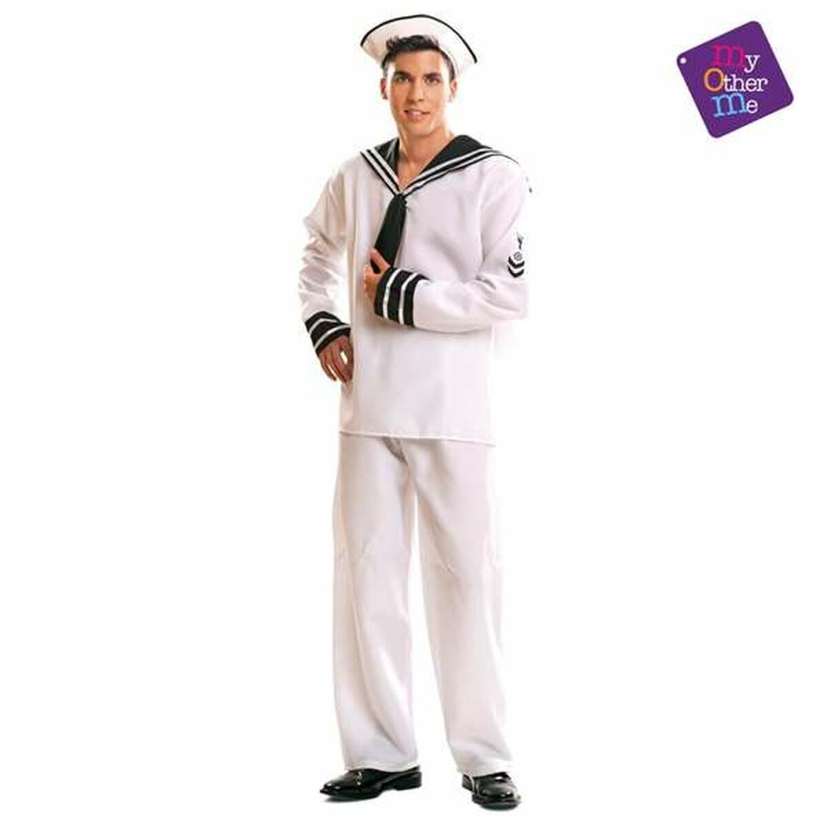 Costume for Adults My Other Me Sailor White M/L Costume for Adults My Other Me Sailor White M/L