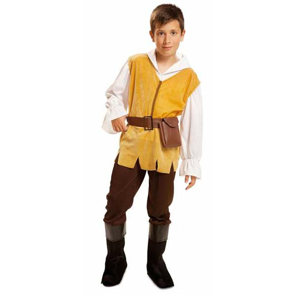 Costume for Children Mesonero Yellow Costume for Children Mesonero Yellow