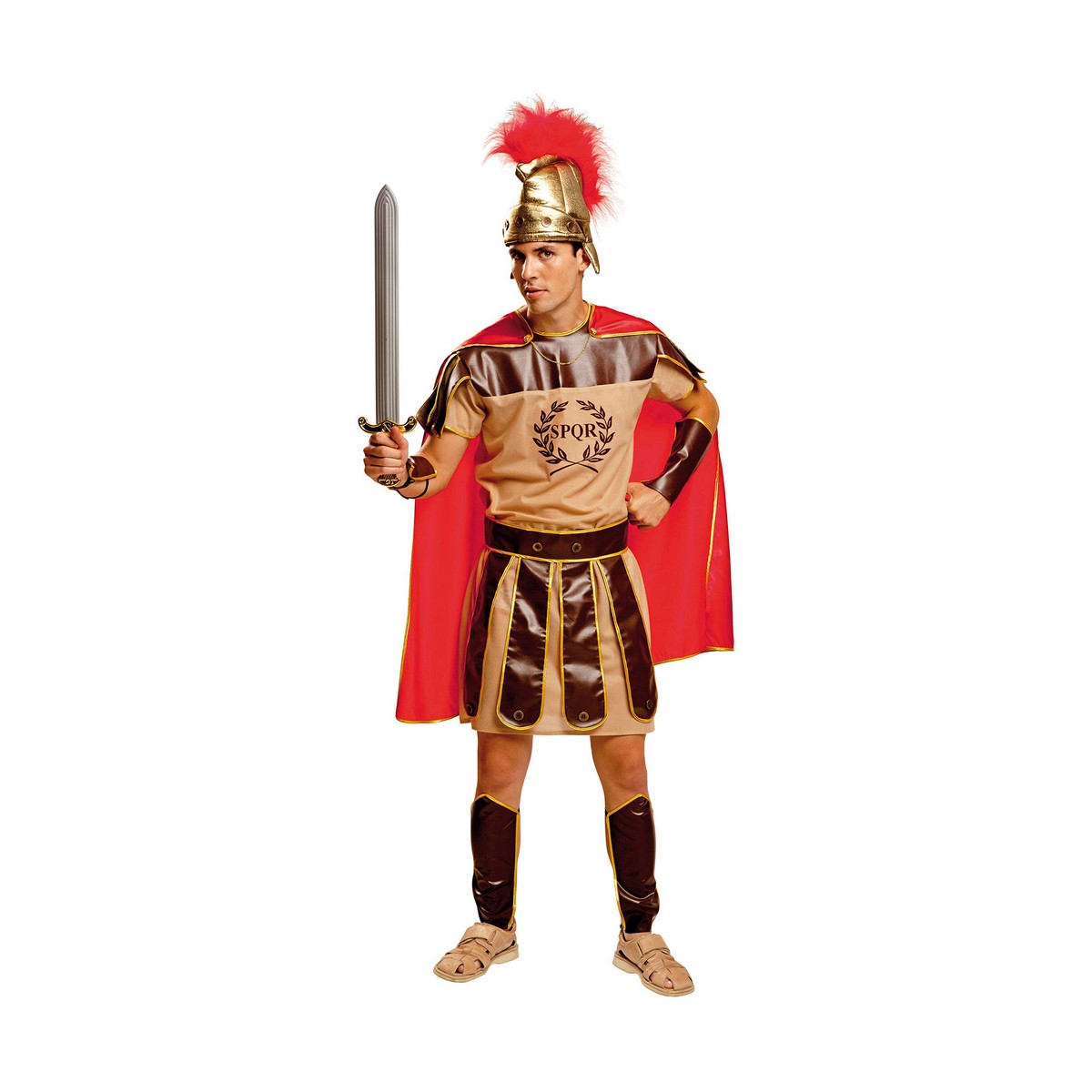 Costume for Adults My Other Me Roman Warrior M/L Costume for Adults My Other Me Roman Warrior M/L