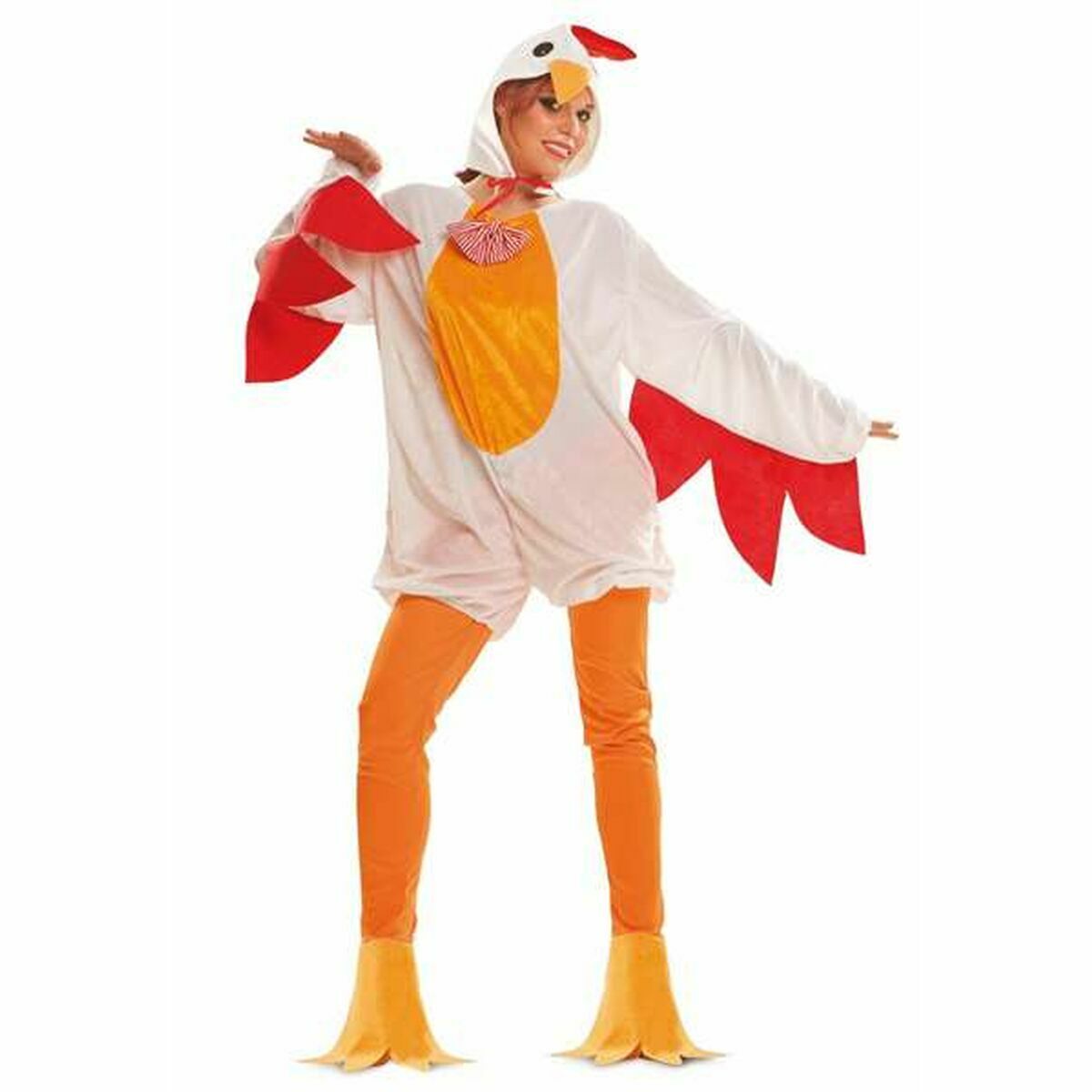 Costume for Adults My Other Me 3 Pieces Chicken Costume for Adults My Other Me 3 Pieces Chicken