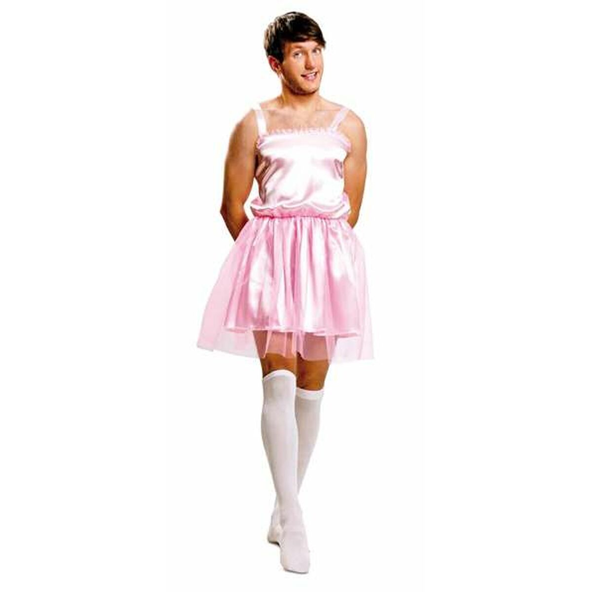 Costume for Adults My Other Me Pink Ballerina M/L Costume for Adults My Other Me Pink Ballerina M/L