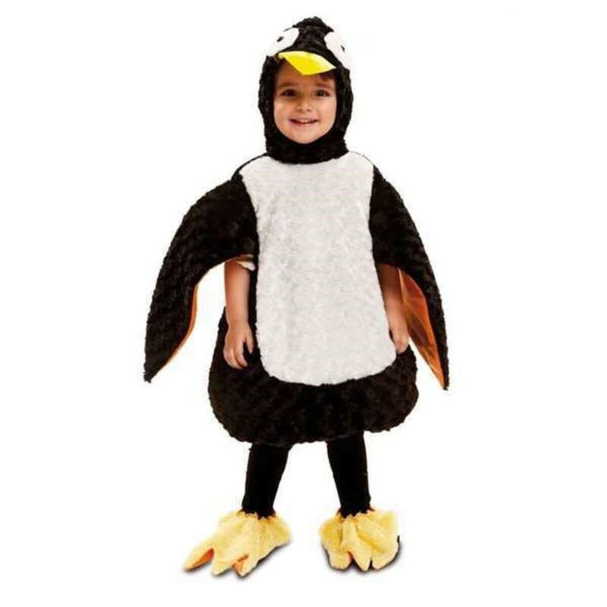 Costume for Children Penguin White/Black 5-6 Years (3 Pieces) Costume for Children Penguin White/Black 5-6 Years (3 Pieces)