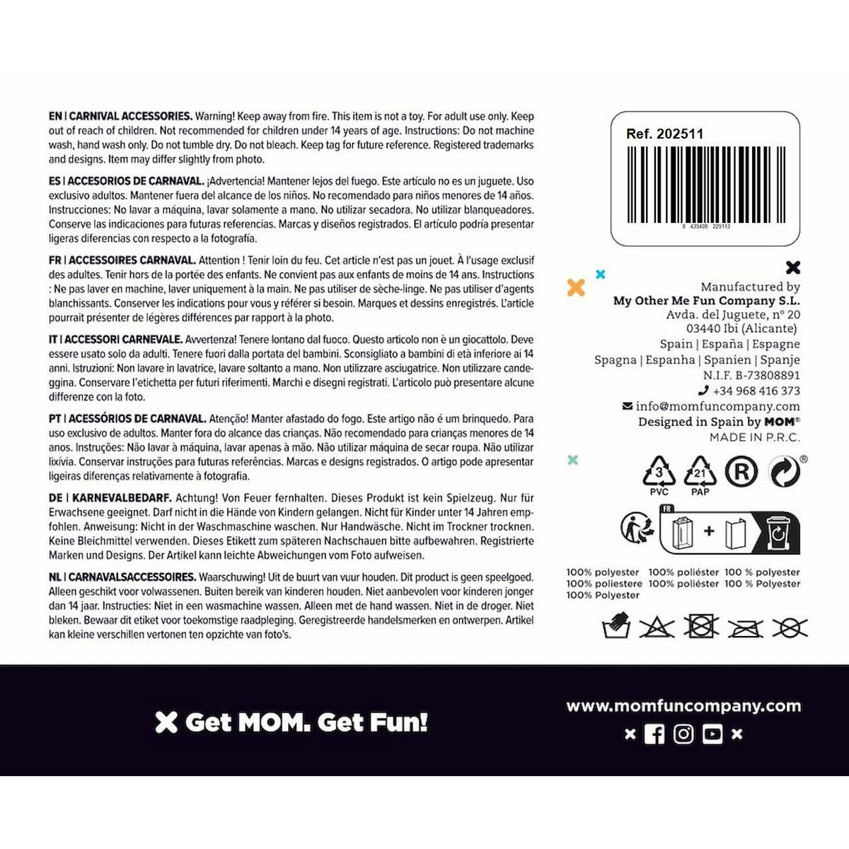 Wigs My Other Me 60s Brown