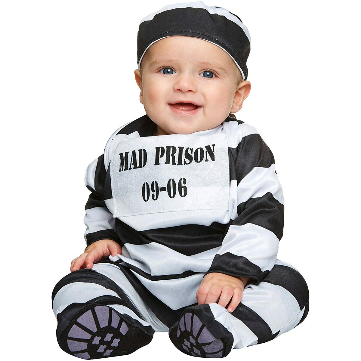 Costume for Babies My Other Me Male Prisoner 7-12 Months (2 Pieces) Costume for Babies My Other Me Male Prisoner 7-12 Months (2 Pieces)