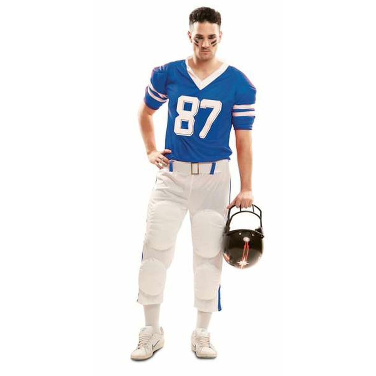 Costume for Adults My Other Me Blue Rugby player S Costume for Adults My Other Me Blue Rugby player S