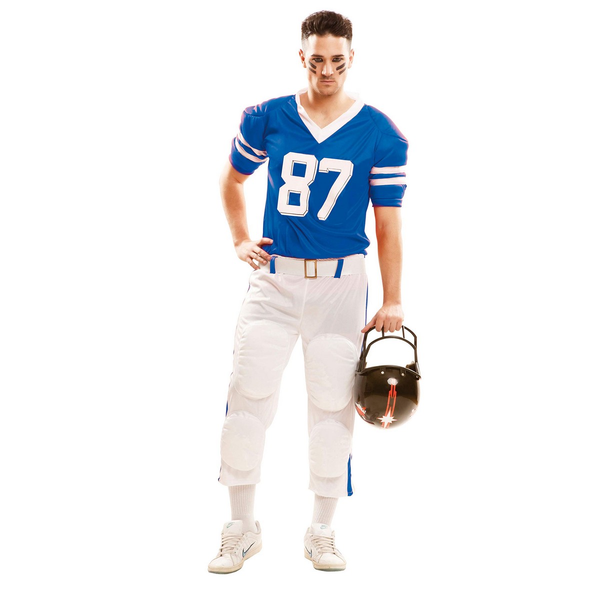 Costume for Adults My Other Me Rugby Blue XL Costume for Adults My Other Me Rugby Blue XL