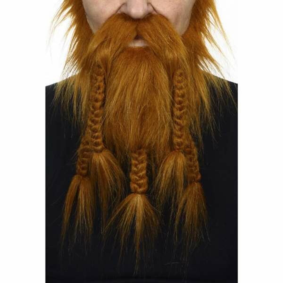 Moustache and goatee My Other Me Orange