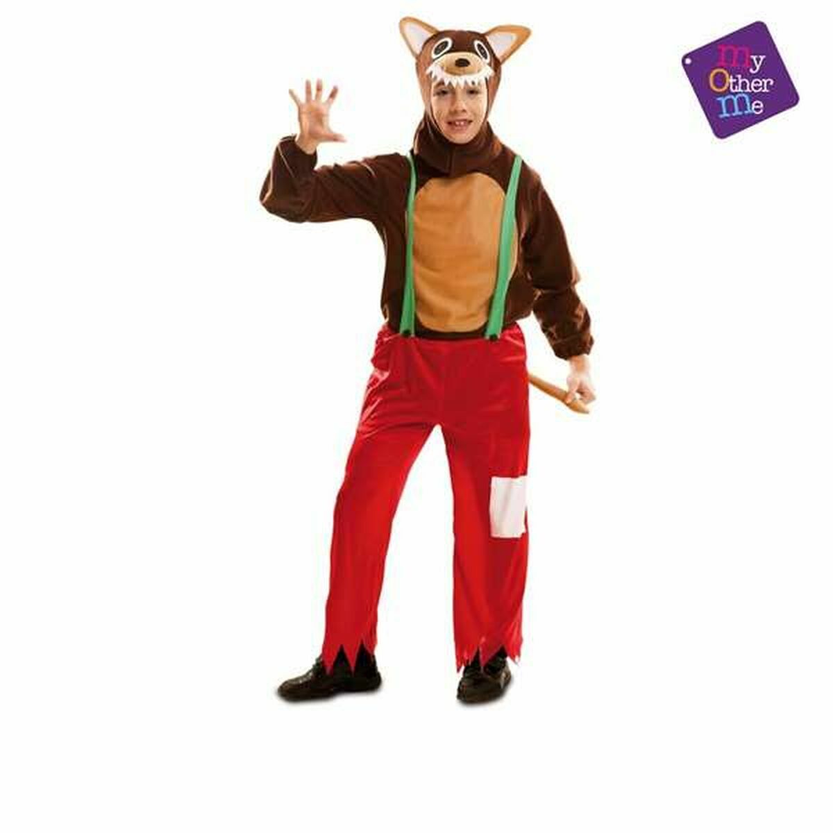 Costume for Children My Other Me Ferocious Wolf Red Costume for Children My Other Me Ferocious Wolf Red