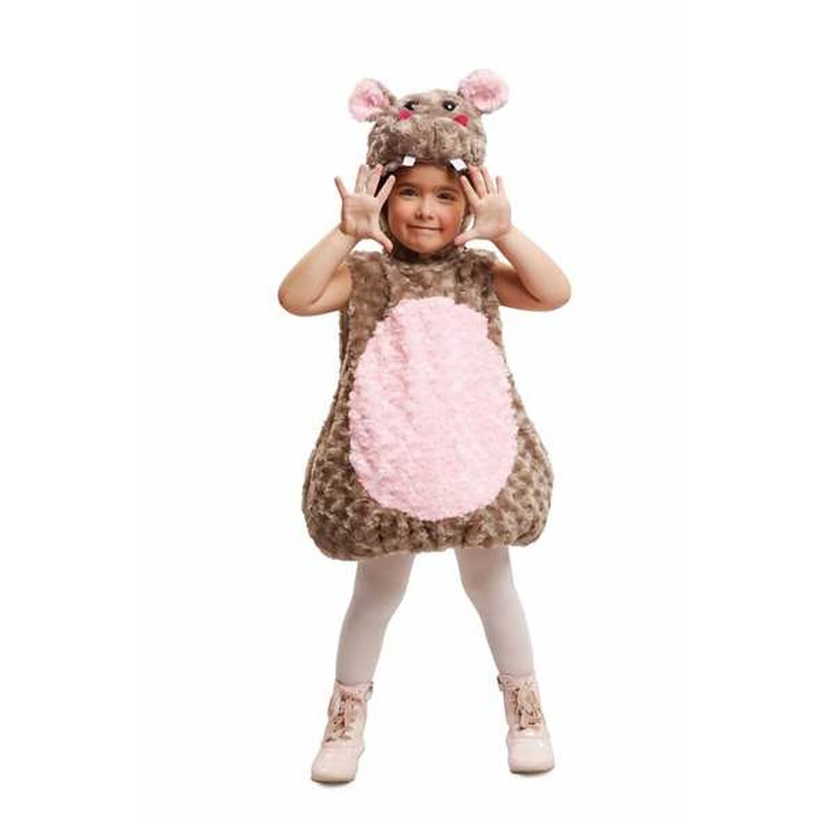 Costume for Children My Other Me Hippopotamus 3-4 Years Brown (2 Pieces) Costume for Children My Other Me Hippopotamus 3-4 Years Brown (2 Pieces)