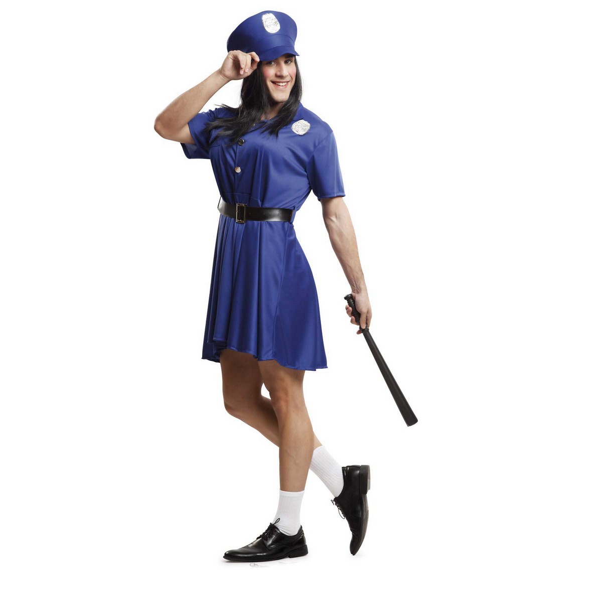Costume for Adults My Other Me Police Officer M/L Costume for Adults My Other Me Police Officer M/L