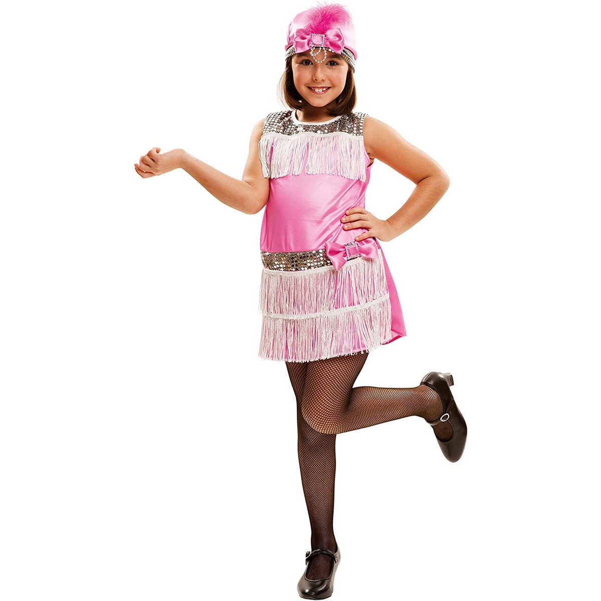 Costume for Children My Other Me Pink Charleston 3-4 Years Costume for Children My Other Me Pink Charleston 3-4 Years