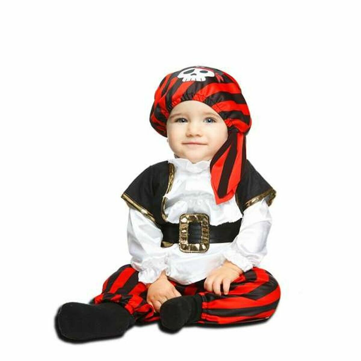 Costume for Babies My Other Me Pirate 0-6 Months Costume for Babies My Other Me Pirate 0-6 Months