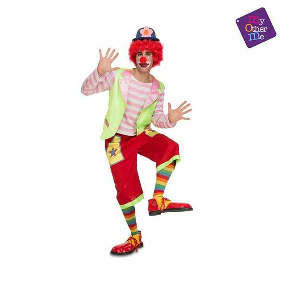 Costume for Children My Other Me Rodeo Male Clown Costume for Children My Other Me Rodeo Male Clown