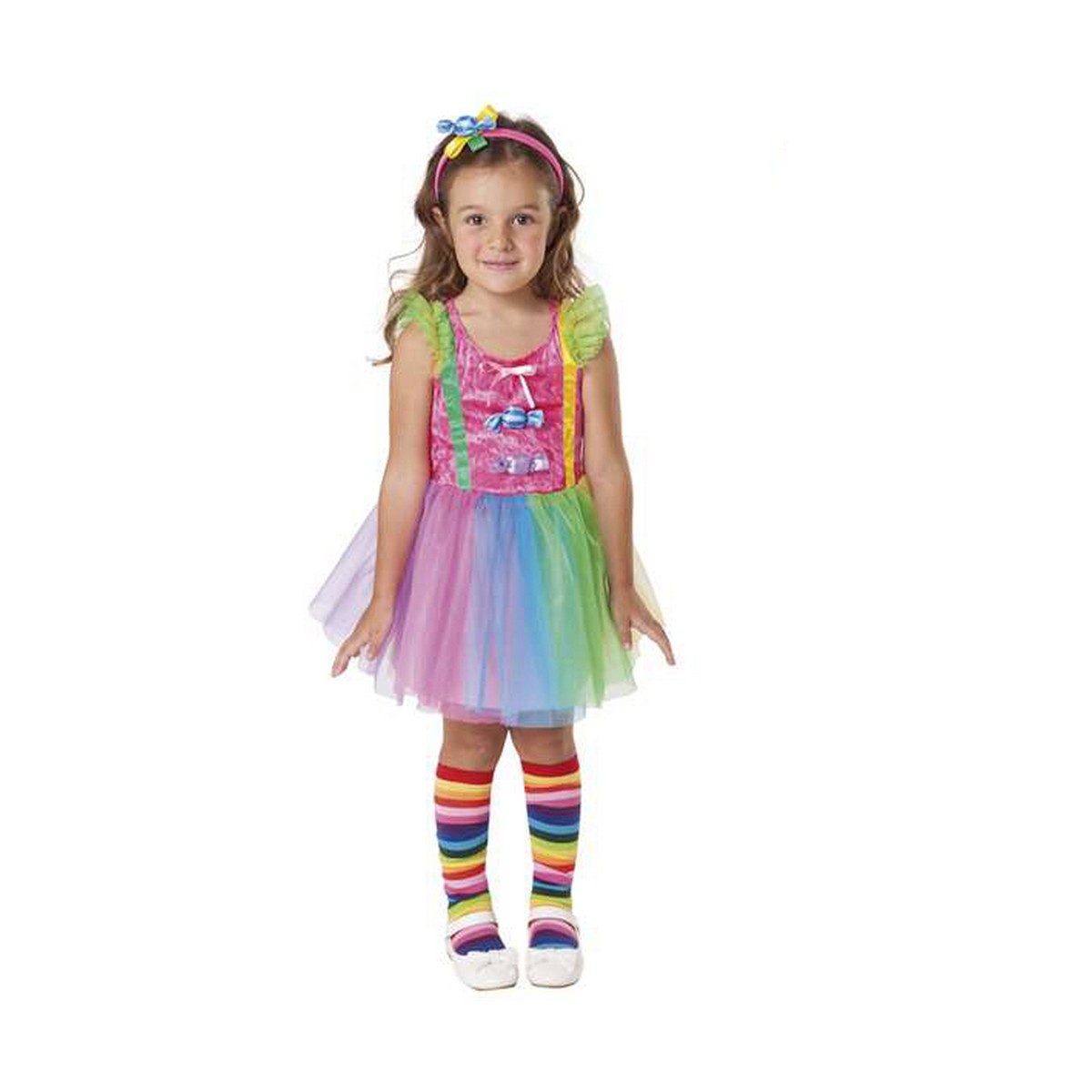 Costume for Children My Other Me Sweet Candy Multicolour Costume for Children My Other Me Sweet Candy Multicolour