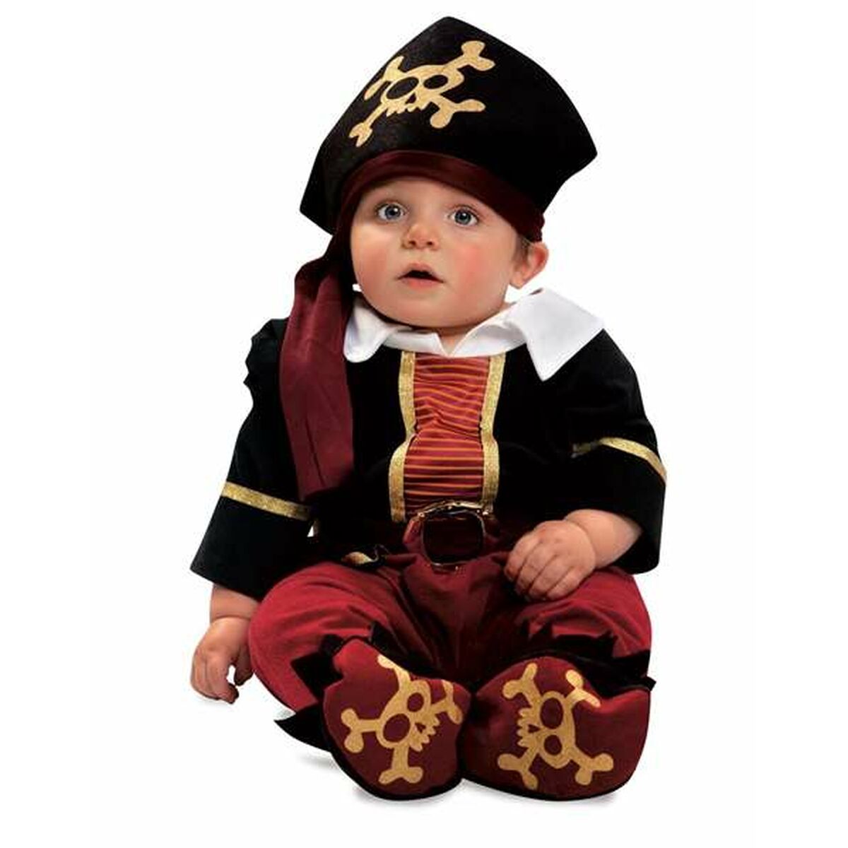Costume for Children My Other Me Pirate 3 Pieces Costume for Children My Other Me Pirate 3 Pieces