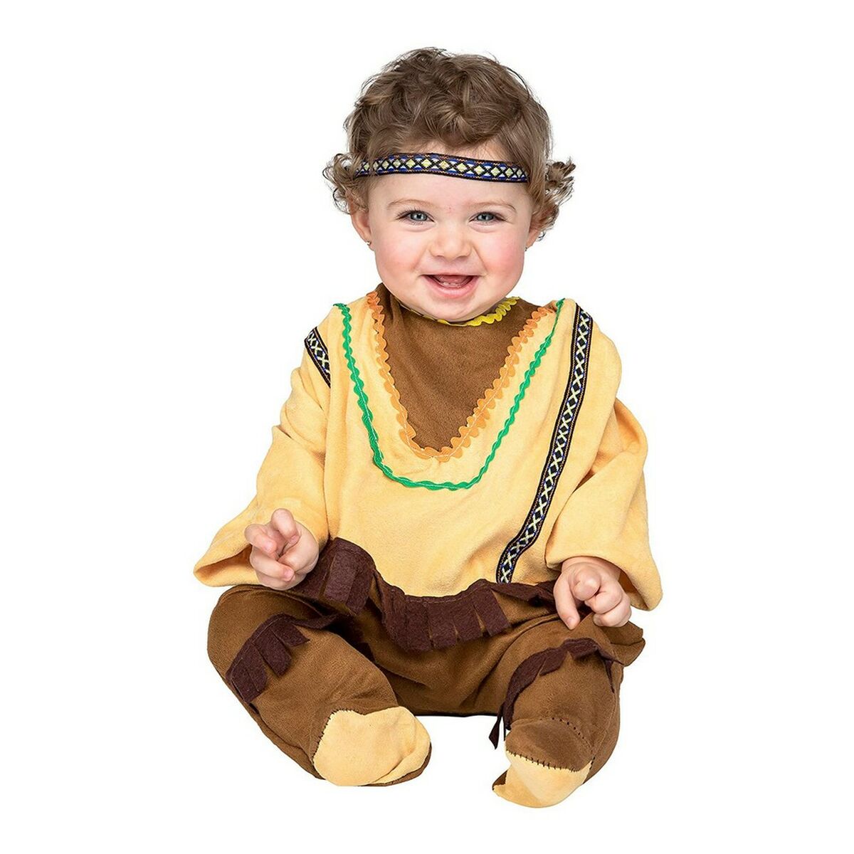 Costume for Babies My Other Me 203287 American Indian 0-6 Months Costume for Babies My Other Me 203287 American Indian 0-6 Months
