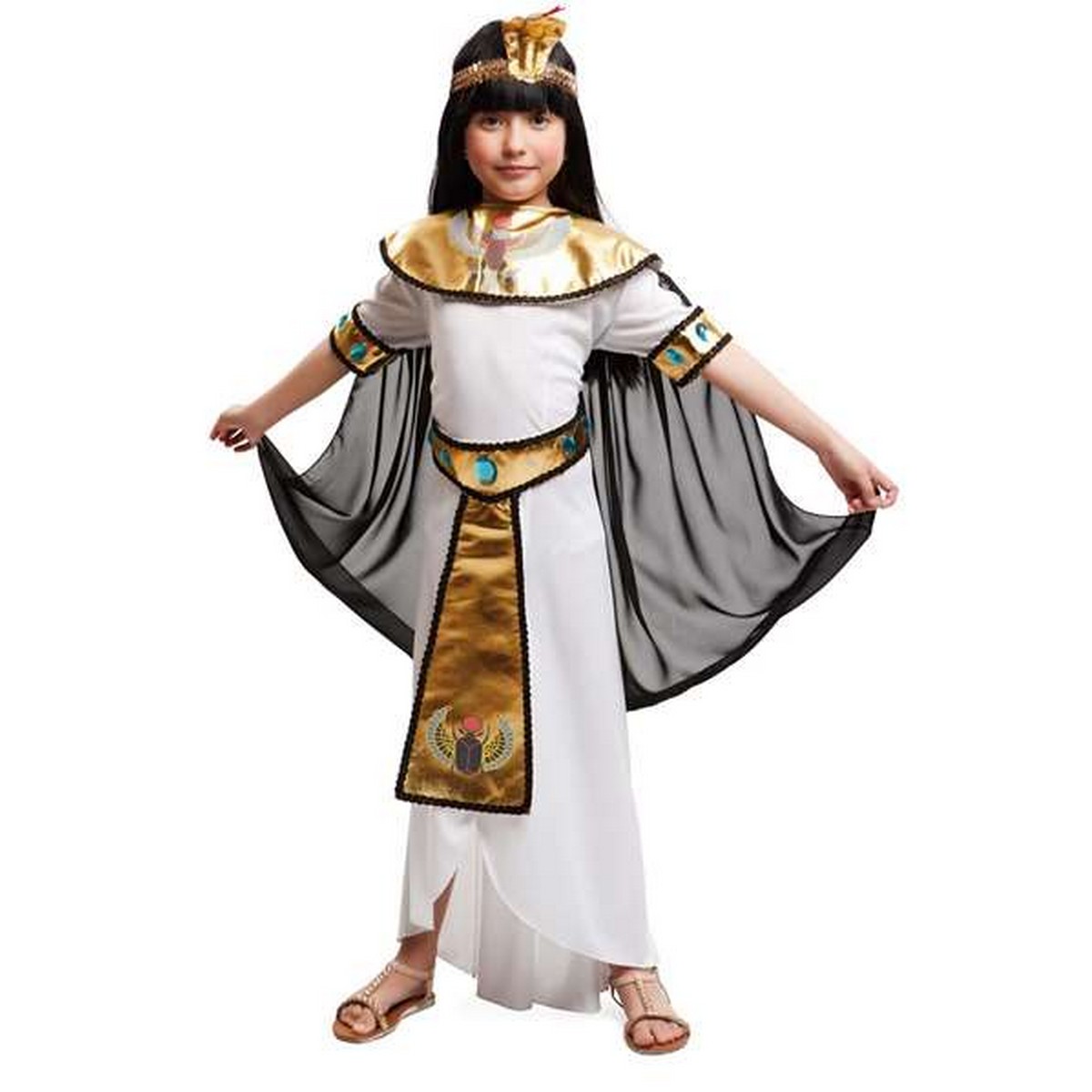 Costume for Children My Other Me Egyptian Woman 7-9 Years White Costume for Children My Other Me Egyptian Woman 7-9 Years White