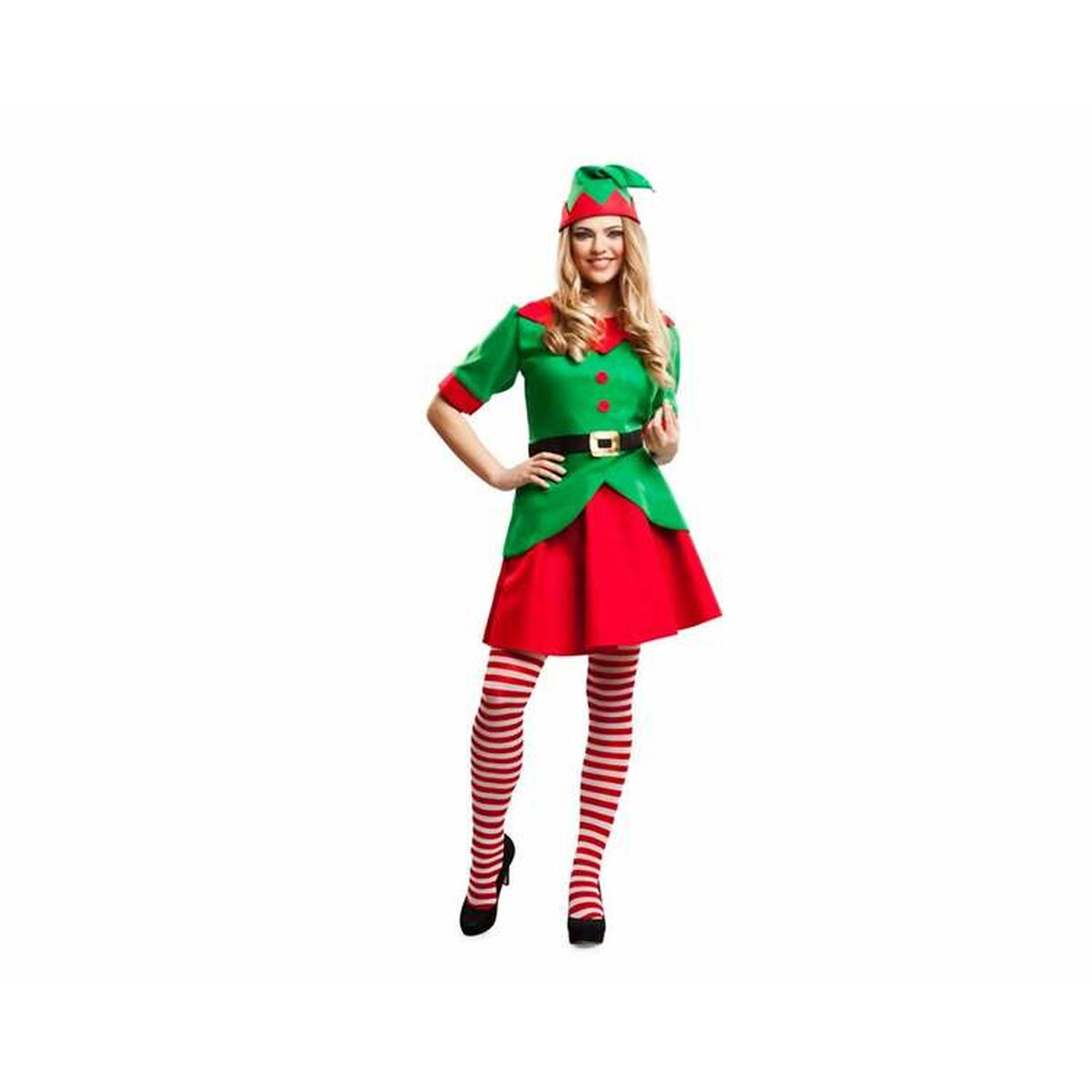 Costume for Adults My Other Me Green Elf M/L Costume for Adults My Other Me Green Elf M/L