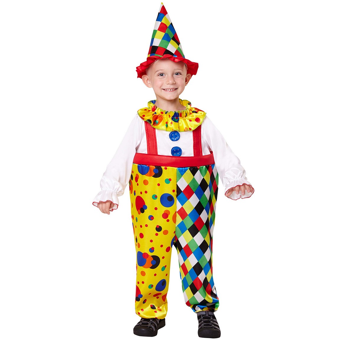 Costume for Children My Other Me Male Clown 3-4 Years (2 Pieces) Costume for Children My Other Me Male Clown 3-4 Years (2 Pieces)