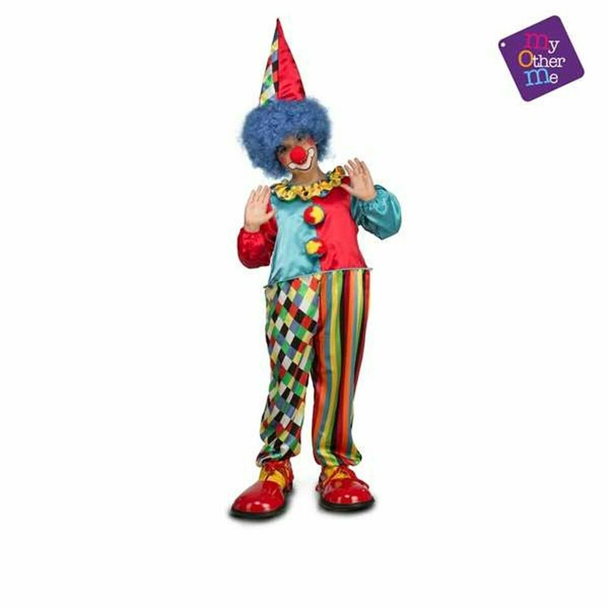 Costume for Children My Other Me Fat Male Clown Costume for Children My Other Me Fat Male Clown